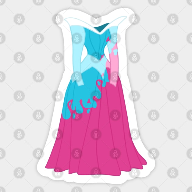 pink or blue dress Sticker by EdenAtencio04